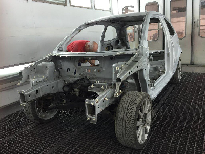 Front of Fiesta ST 