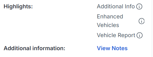 additional information