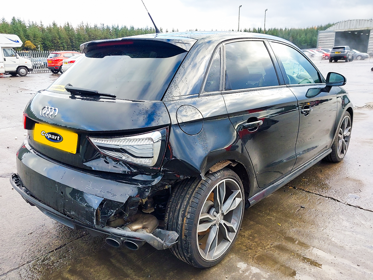 Eliza's damaged Audi A1
