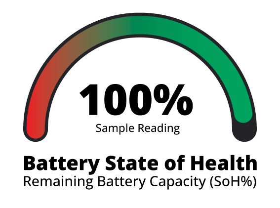 EV Battery Health Report example