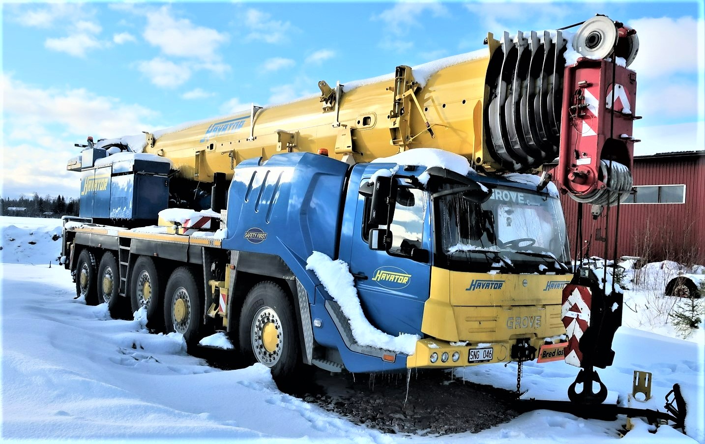 finland crane