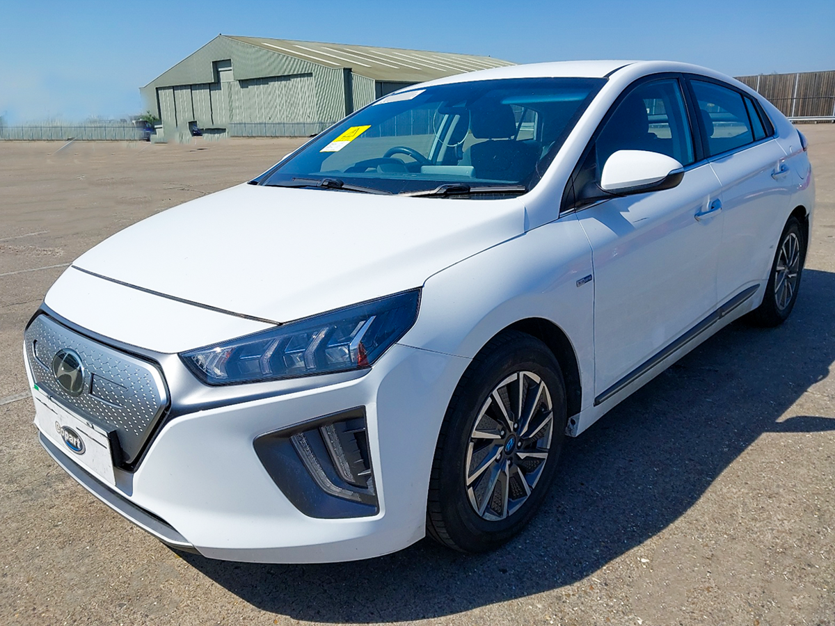 A White Hyundai Ioniq