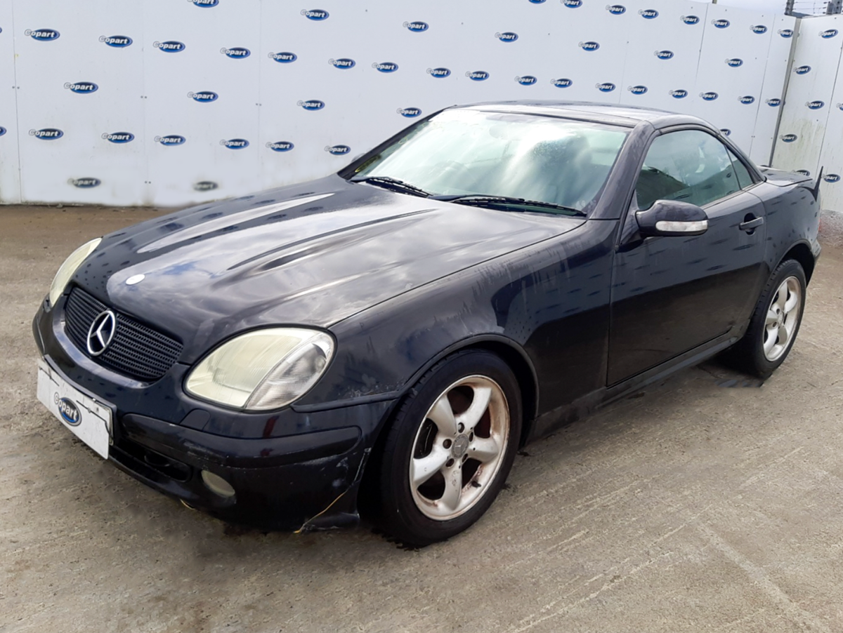 A Mercedes-Benz SLK Convertible.