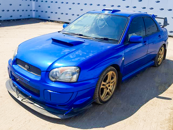 A Subaru Impreza WRX STI.