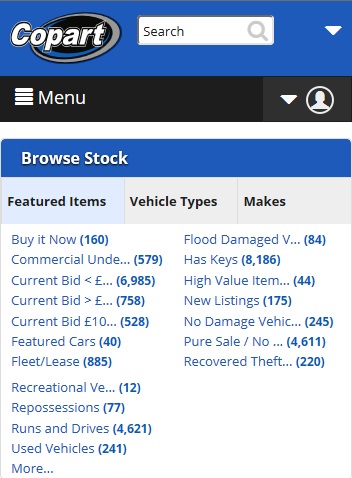 Mobile Optimised Site 