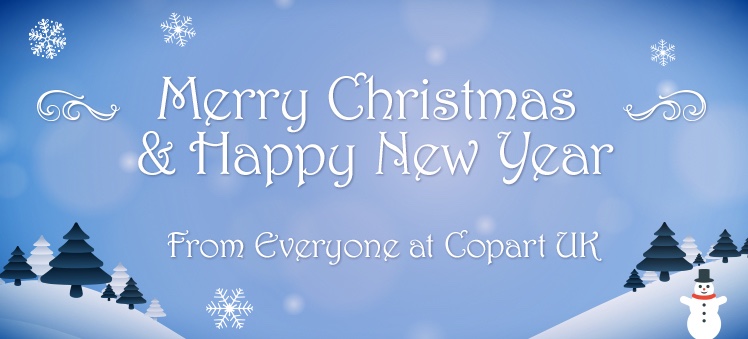 merry christmas from Copart