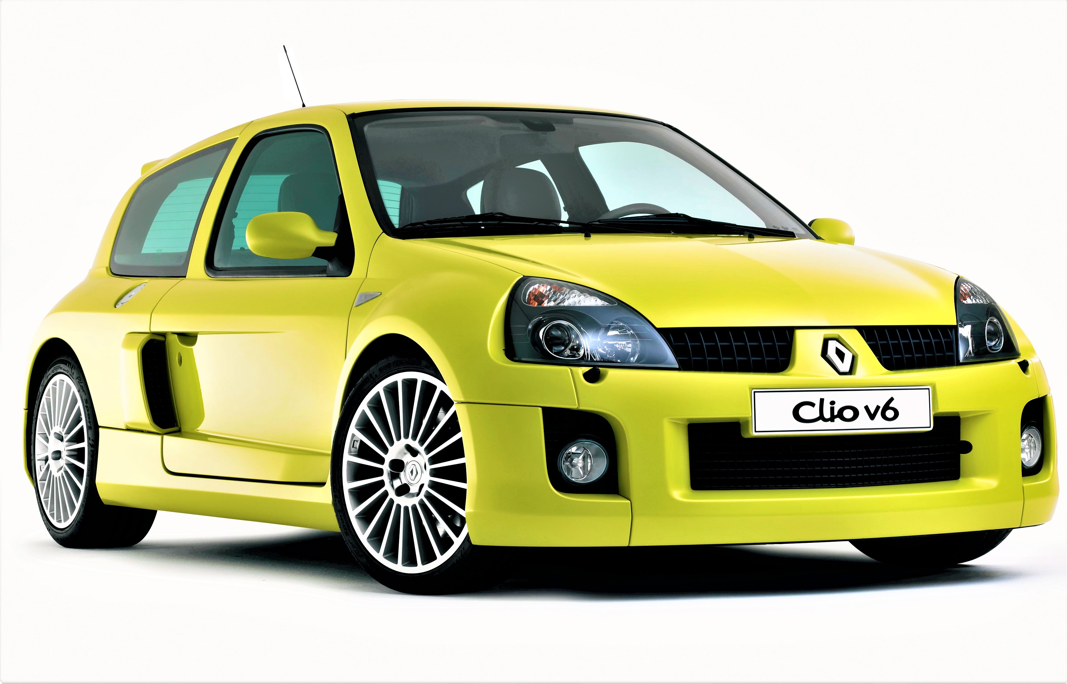 classic french car renault clio v6
