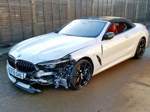 BMW 840d front