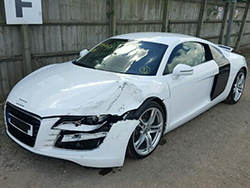 Used Audi R8 Heading to Online Auction