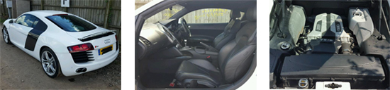 Used Audi R8 Heading to Online Auction