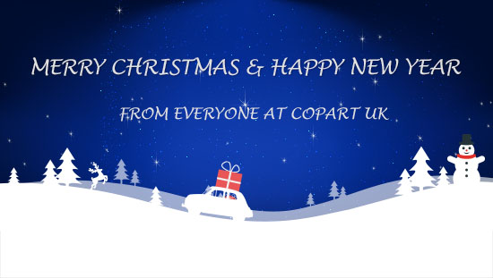 Merry Christmas and Happy New Year from Copart