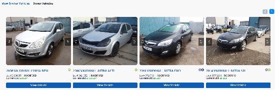 Donor Cars