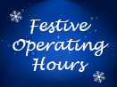 Festive Operating Hours