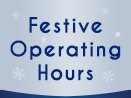 Festive Operating Hours