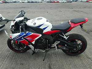 Damaged motorcycles best sale for sale