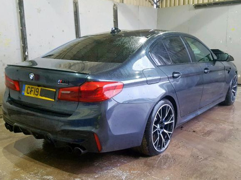 BMW M5 Rear