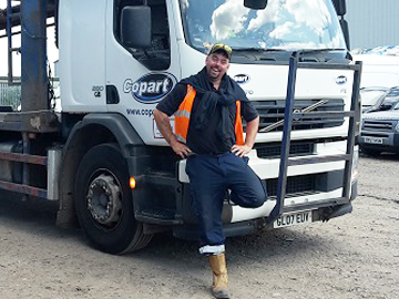 Mark Copart Transporter Driver