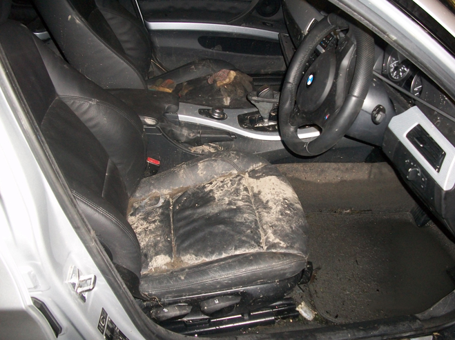 Polygon Flood Damaged Vehicle