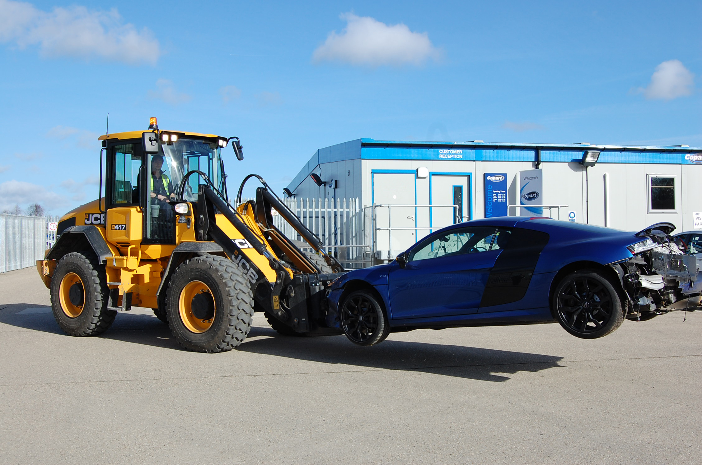 Copart Develop Service Capabilities with Investment into JCBs
