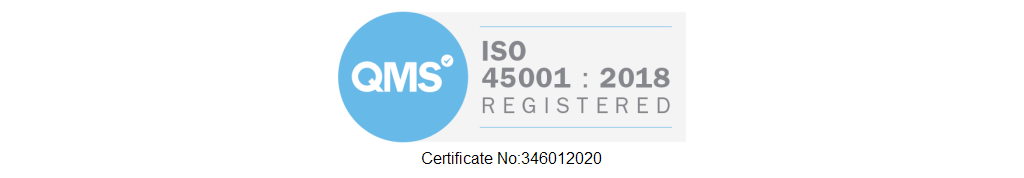 ISO 45001 badge