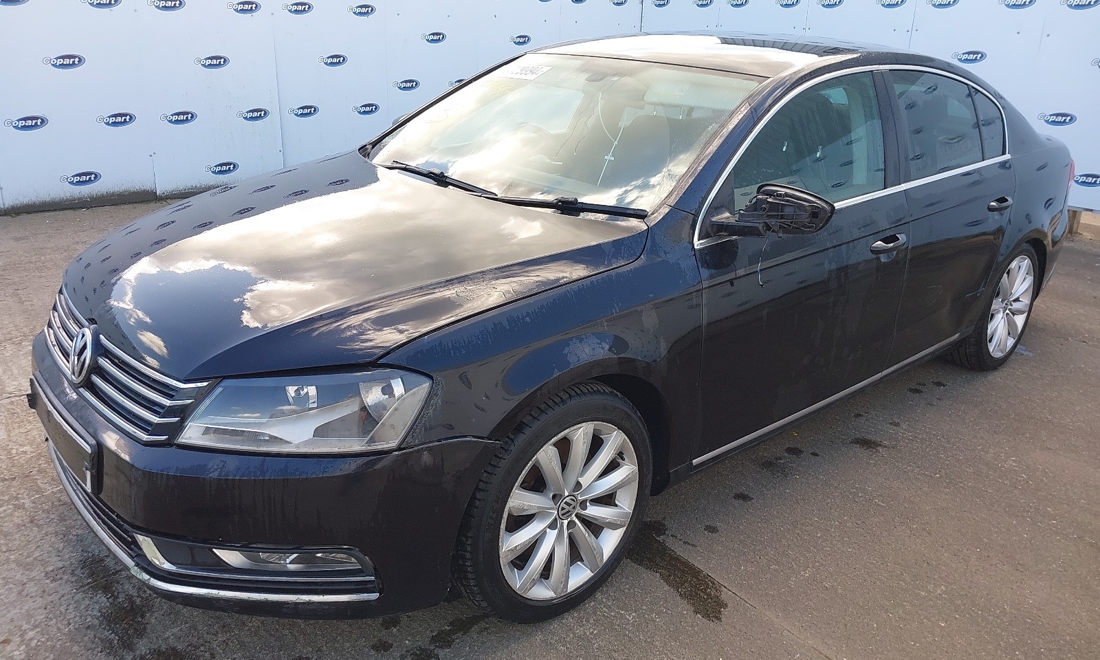 A Black Volkswaagen Passat